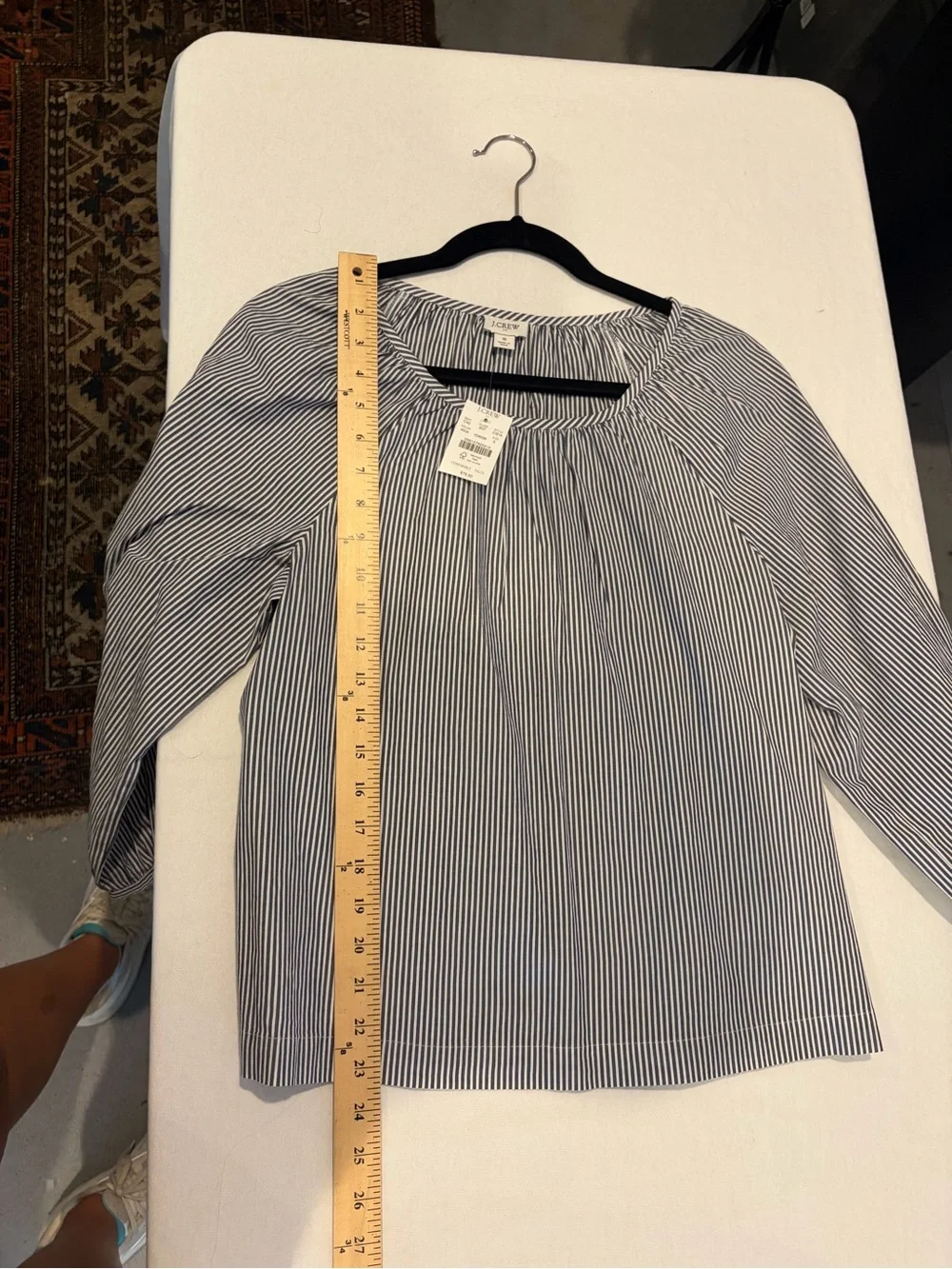 J. Crew lightweight peasant